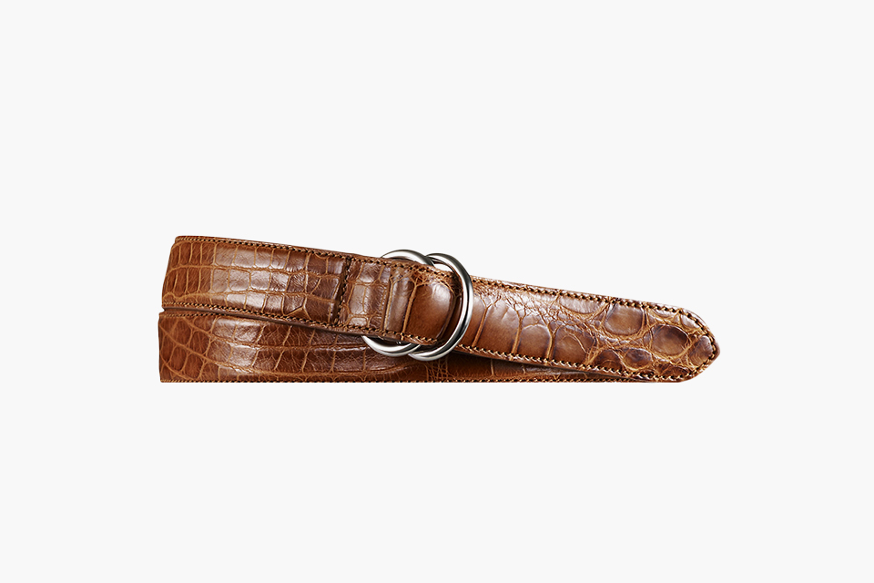 Rl Alligator O Ring Belt Dude Shopping